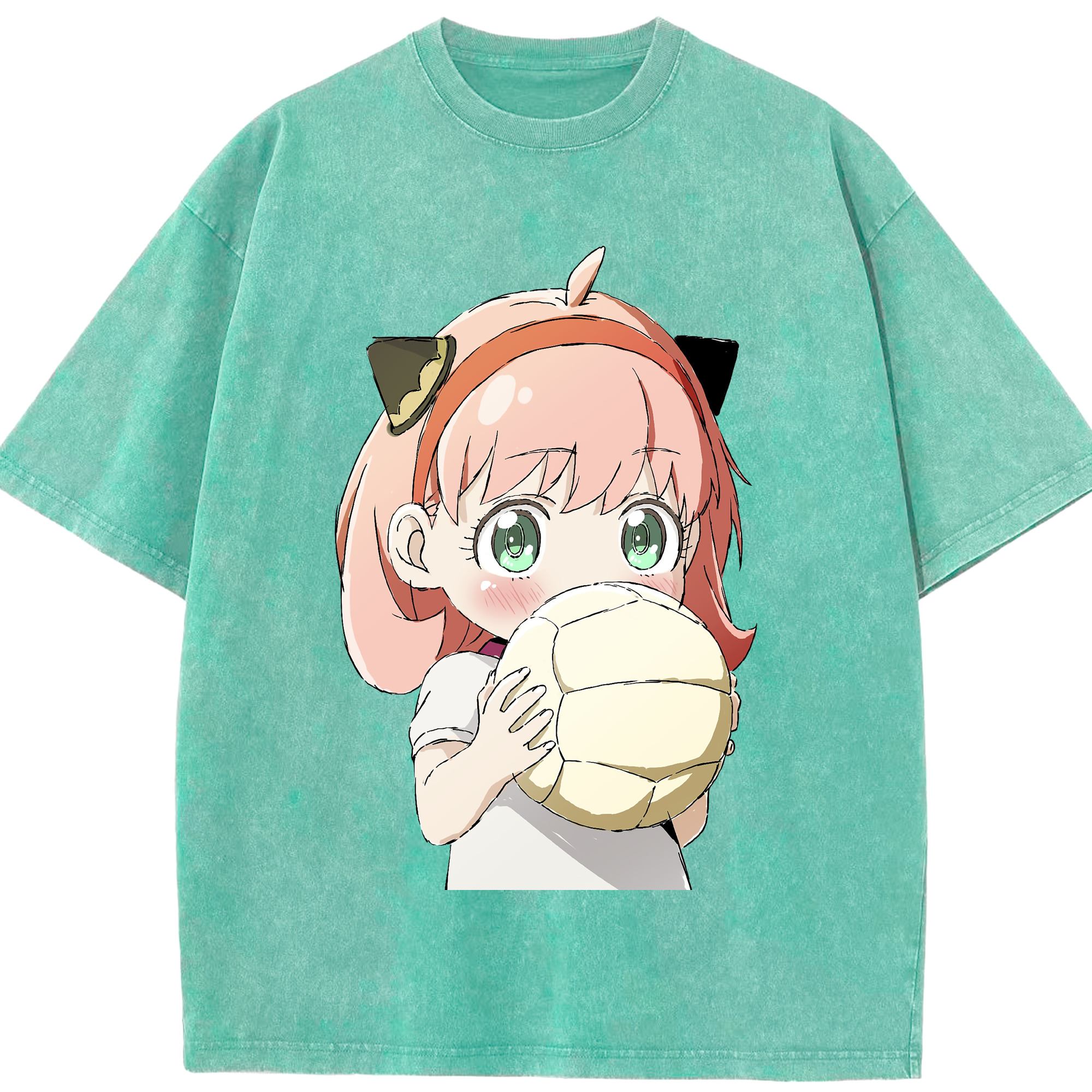 （画像用） SPY×FAMILY间谍家家酒 綿100% ヴィンテージ風 半袖Tシャツ（フロントプリント）